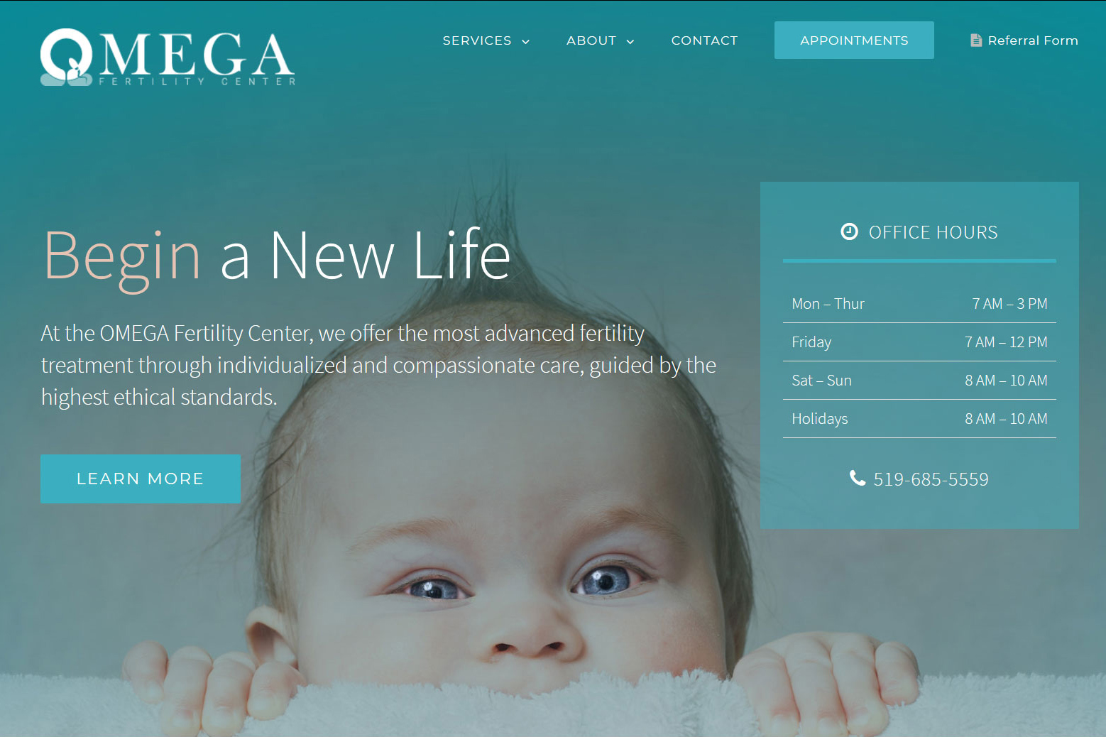 OMEGA Fertility Center • Kevin Biskaborn