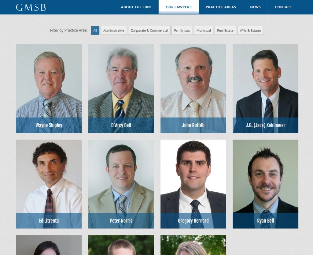 George Murray Shipley Bell, LLP Website Lawyers